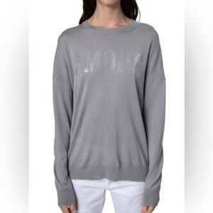 Zadig and Voltaire 100 merino wool